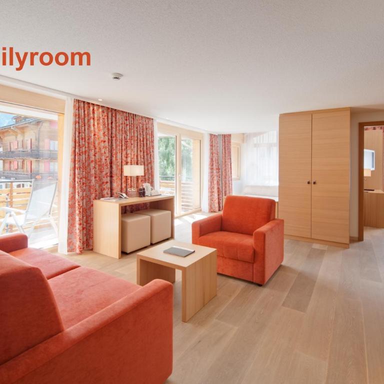 Hotel Aristella Swissflair - Familienzimmer mit Matterhornblick - 1