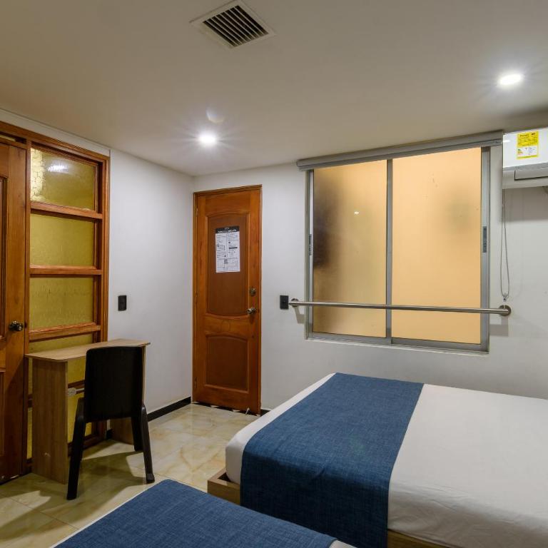 Hotel Med Estadio - Habitación Doble - 2 camas dobles - 6