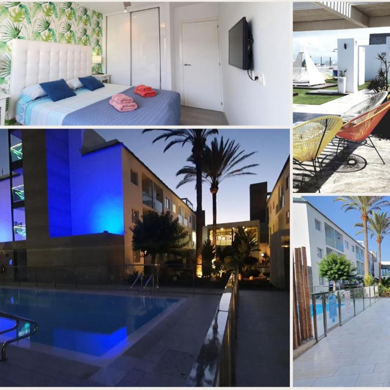 COZY & confortable Junior Suite by Bristo Sunset # GOOD WIFI, terrace and POOL - Apartamento con balcón - 1