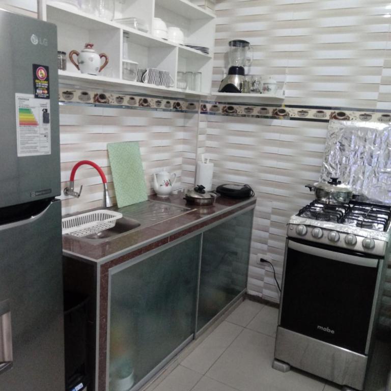 Departamento con servicios incluidos, equipado - Apartamento de 1 dormitorio - 10