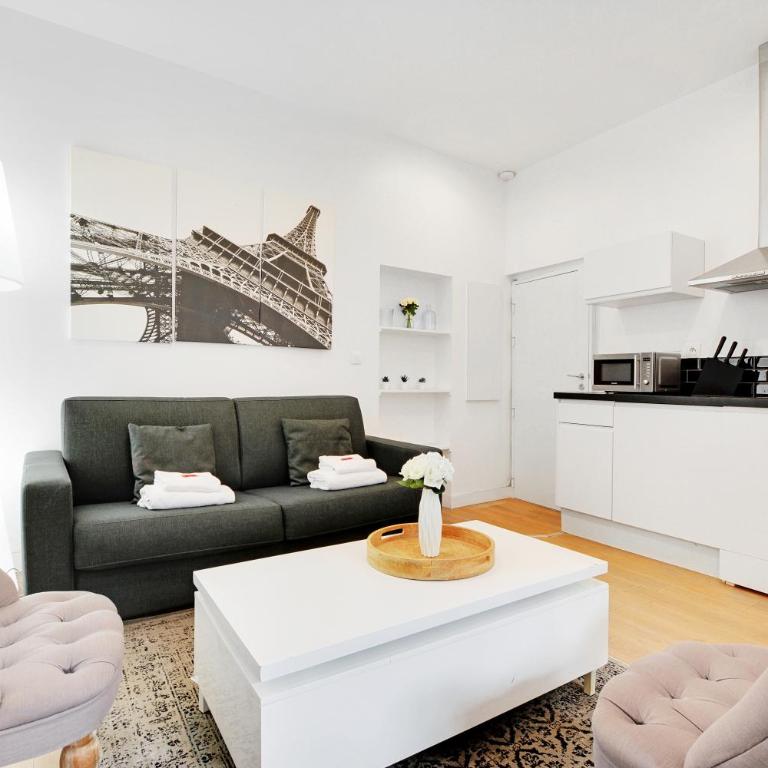 Charming and calm studio - 4P -Beaubourg Quarter - Studio - 1