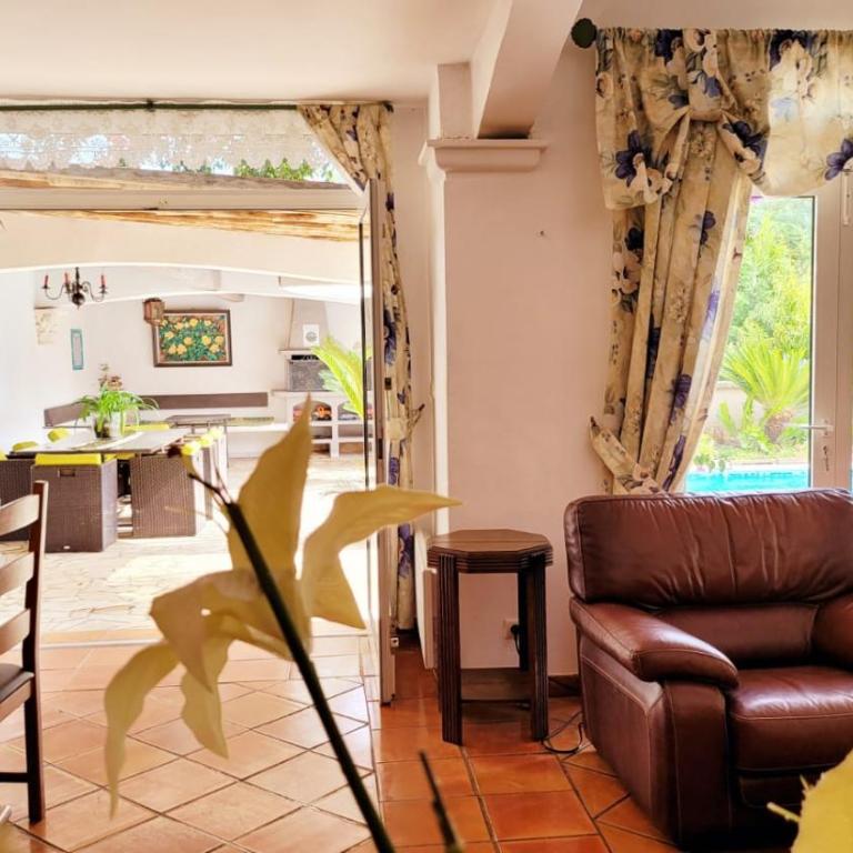 Villa Provençale â Sainte Maxime, Golf de Saint Tropez - Villa mit Meerblick - 11