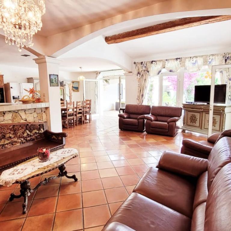 Villa Provençale â Sainte Maxime, Golf de Saint Tropez - Villa mit Meerblick - 78
