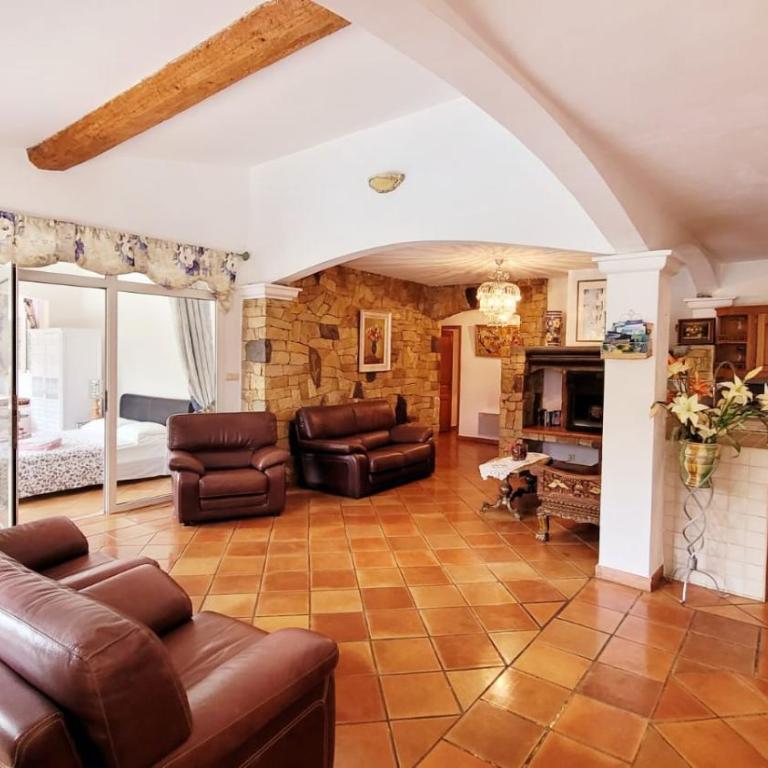 Villa Provençale â Sainte Maxime, Golf de Saint Tropez - Villa mit Meerblick - 94