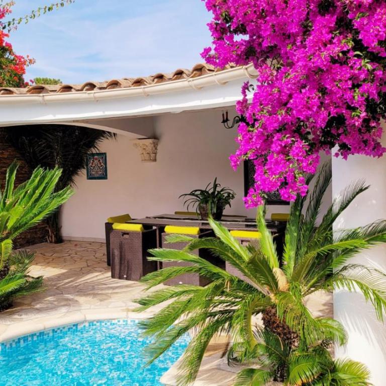 Villa Provençale â Sainte Maxime, Golf de Saint Tropez - Villa mit Meerblick - 92