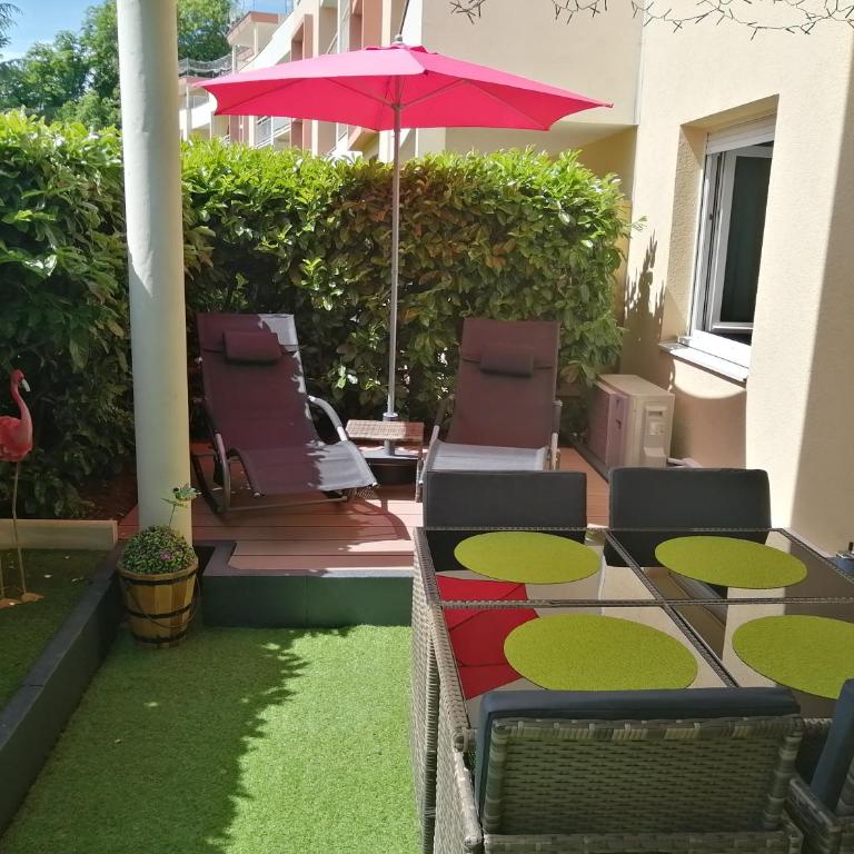 Romantisme et glamour 2 avec spa , clim et jardin - Appartamento con 1 Camera da Letto - 14