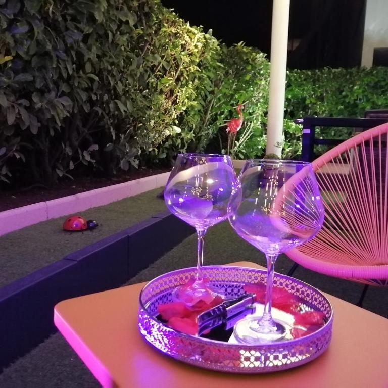 Romantisme et glamour 2 avec spa , clim et jardin - Appartamento con 1 Camera da Letto - 1