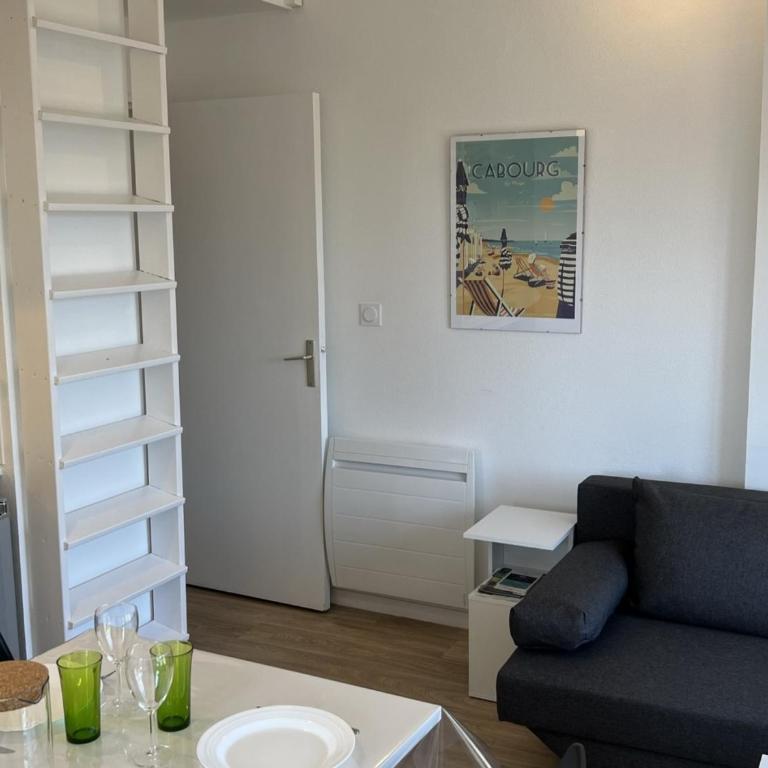 Appartement 2 pièces en bord de mer avec accès direct à la plage de Cabourg, proche Thalassothérapie - FR-1-487-336 - Appartamento - 4