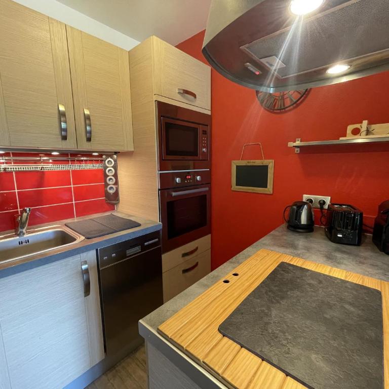 Ours Blanc 11 - Studio 4 pers belle vue montagnes et pistes - Studio - Vue sur Montagne - 4