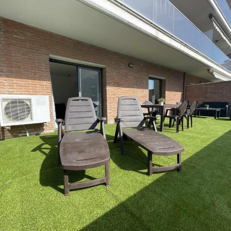 Solàrium con terraza a 5 minutos de la playa - Apartamento con vistas a la piscina - 27