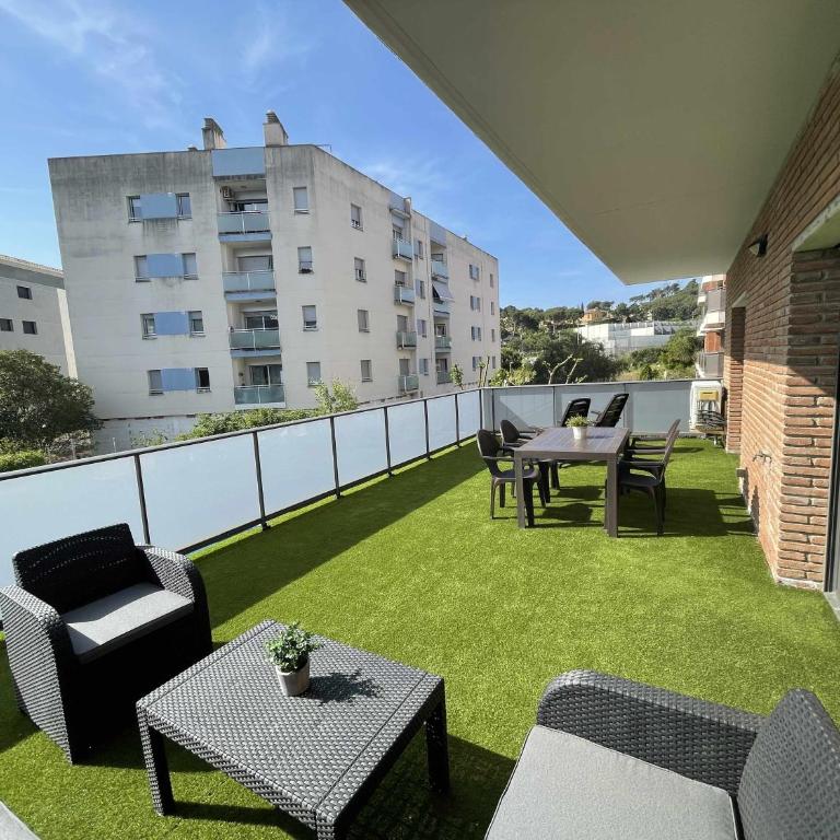 Solàrium con terraza a 5 minutos de la playa - Apartamento con vistas a la piscina - 28