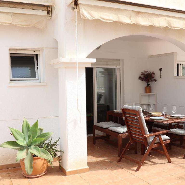 A 150 m de la plage. Logement 6 prs. Mojacar playa - Apartamento de 3 dormitorios - 4