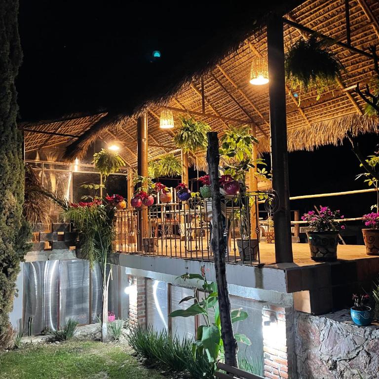 Jardín Quinta Las Fuentes Cabañas, Valsequillo. PUEBLA - Casa con 1 dormitorio - 4
