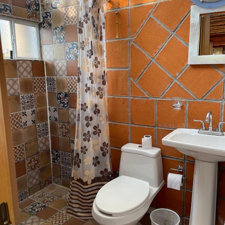 Jardín Quinta Las Fuentes Cabañas, Valsequillo. PUEBLA - Casa con 1 dormitorio - 7