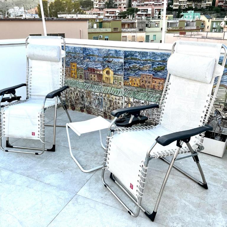 Appartamento con terrazza vista mare Lambretta - Appartamento con 1 Camera da Letto - 11