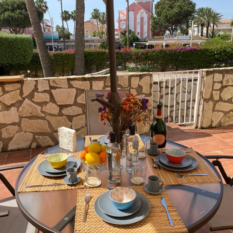 1ªLínea-50m de playa-Reformado-BBQ privada-Vistas al mar-3 terrazas - Apartamento con terraza - 20