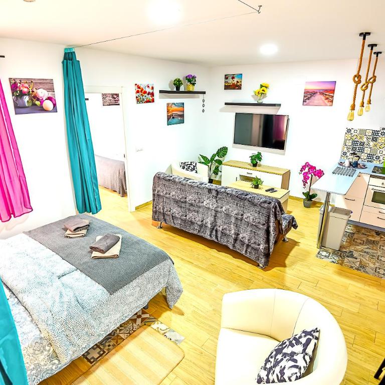 Plaza Noria Apartments with Balconies - Apartamento Deluxe - 16