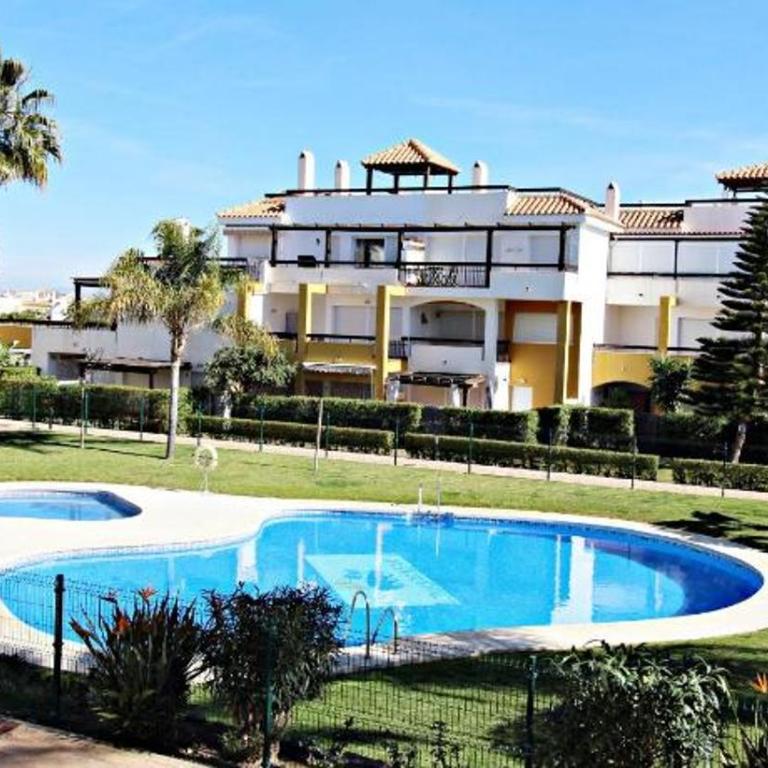 Vera Playa 2 hab 2 WC parking AA, Wifi, padel piscina climatizada y verano Lomas de mar - Apartamento de 2 dormitorios - 19