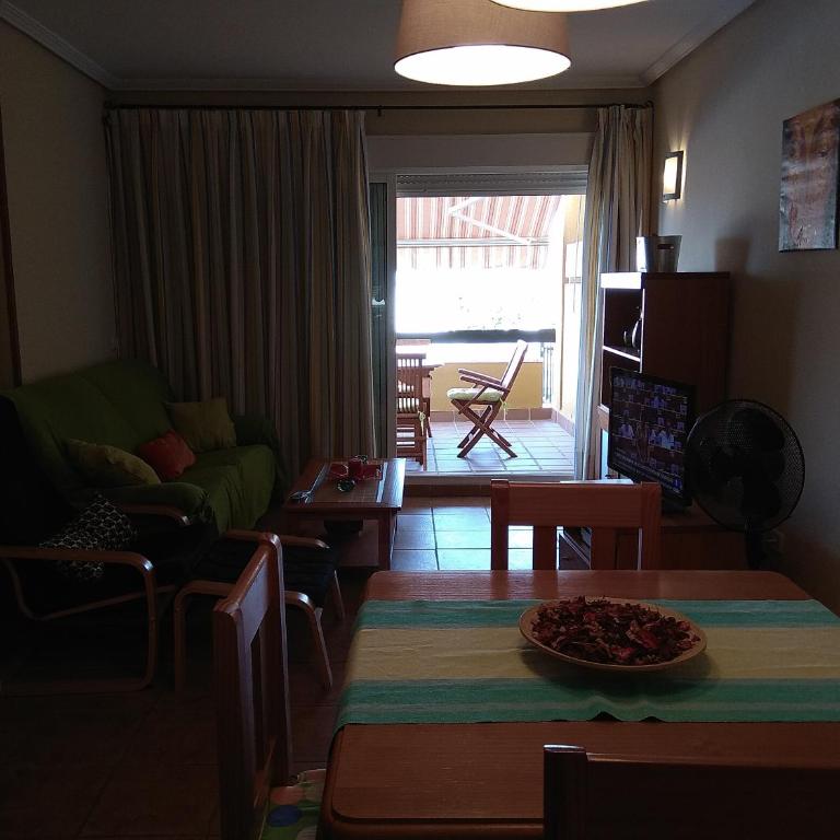 Vera Playa 2 hab 2 WC parking AA, Wifi, padel piscina climatizada y verano Lomas de mar - Apartamento de 2 dormitorios - 13