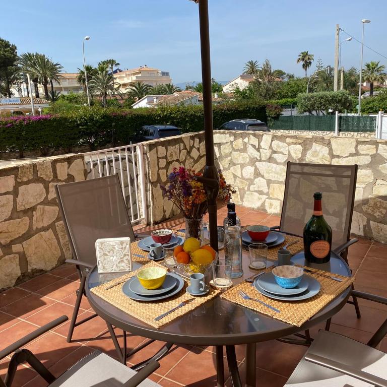 1ªLínea-50m de playa-Reformado-BBQ privada-Vistas al mar-3 terrazas - Apartamento con terraza - 19