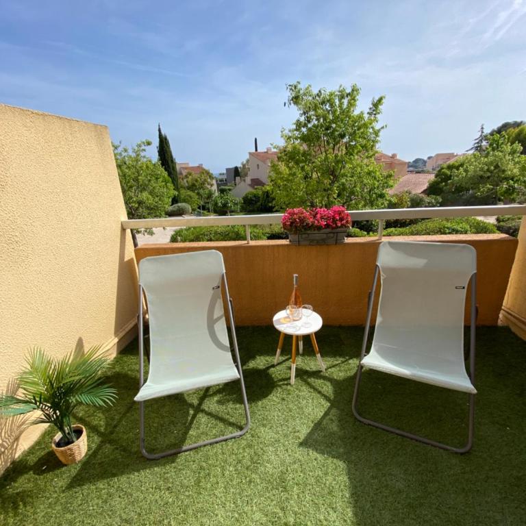 Superbe appartement avec grande terrasse - Appartement 1 Chambre - 14