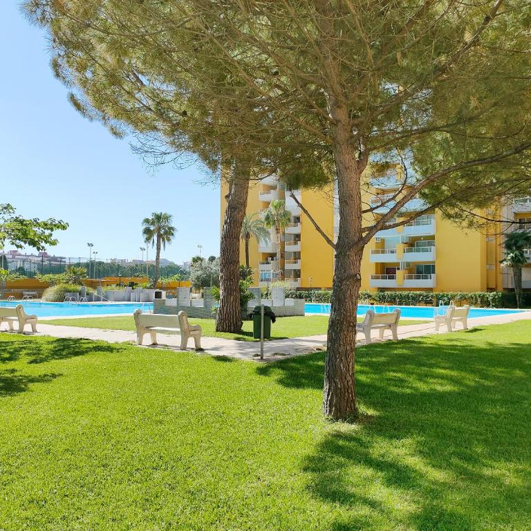 Global Vacacional, Practico apartamento con piscina en Residencial Brezo Canet - Apartment - 31