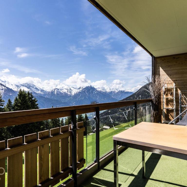 Haus Caroline, Riederalp Mitte - Studio-Apartment mit Balkon - 11