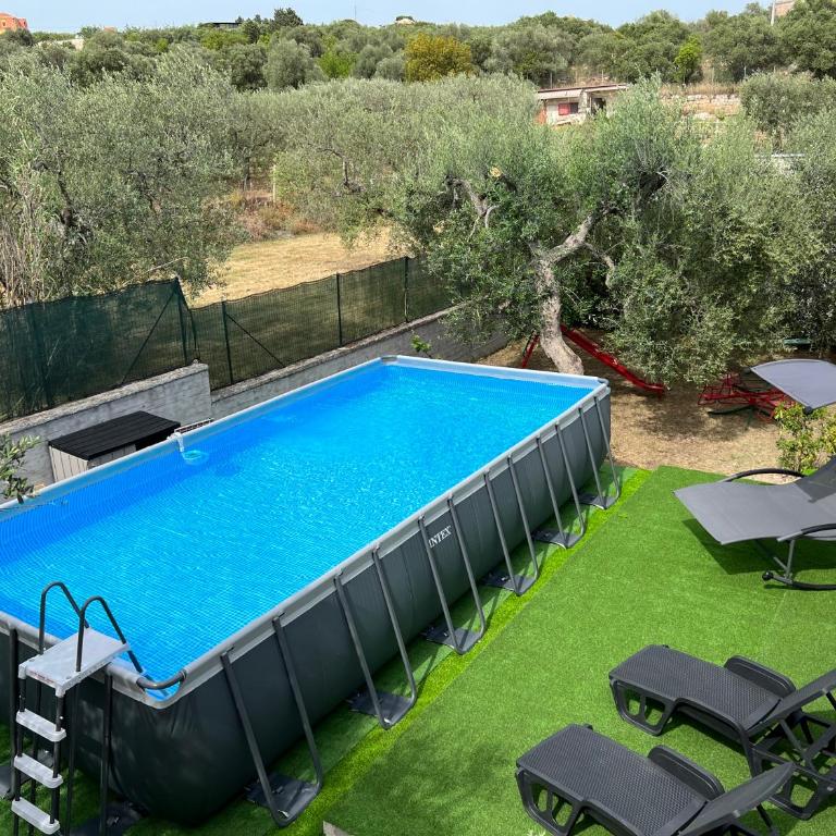 La Casetta tra Sassi e Ulivi B&B - Camera Matrimoniale con Vista Parco - 28