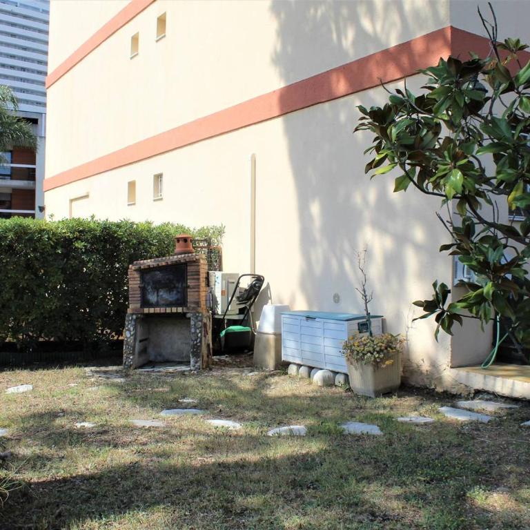 Studio en RDJ avec jardin, plage à 3m, clim et parking, Villeneuve-Loubet - FR-1-252A-74 - Appartement - 12