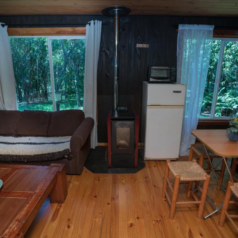 Bordemundo B&B y Cabañas - Bungalow de 2 dormitorios con vistas al bosque - 15