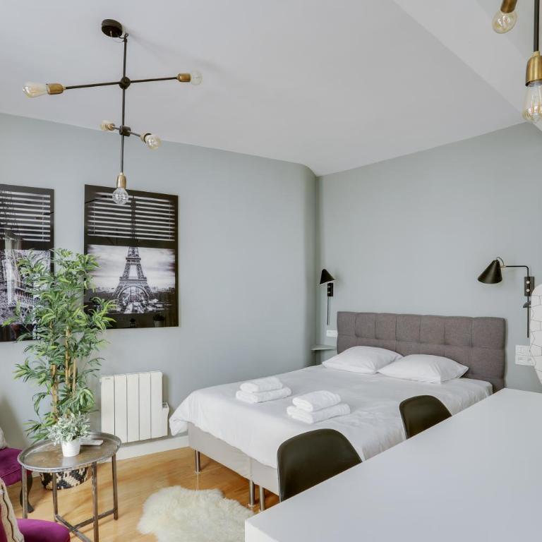 Charmant studio au coeur de Paris pour 2 personnes by Weekome - Appartement 1 Chambre - 11