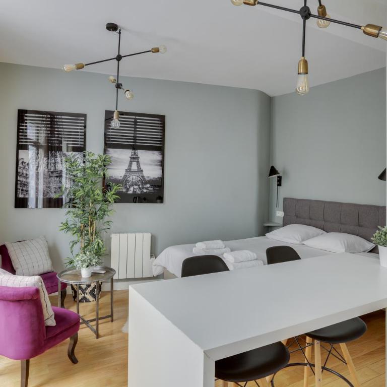 Charmant studio au coeur de Paris pour 2 personnes by Weekome - Appartement 1 Chambre - 14