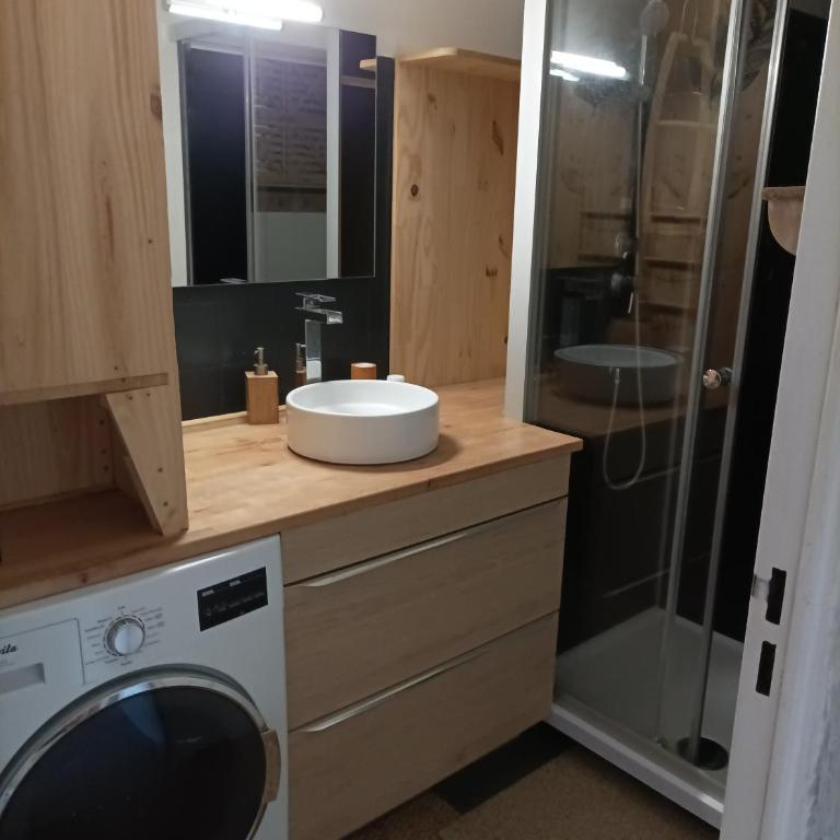 Escapade Cocooning résidence avec piscine Rez de jardin Fibre Orange - Appartamento con 1 Camera da Letto - 13
