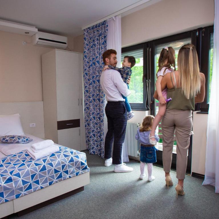 Hotel Danica - Deluks Dvokrevetna Soba sa Bračnim Krevetom/Zasebnim Krevetima i Balkonom - 9