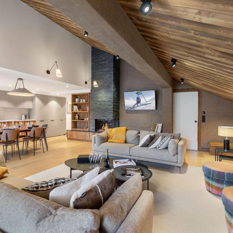 Magnifique duplex 8 pers. proche télésiège à Méribel - FR-1-565-57 - Appartement (8 Adultes) - 1
