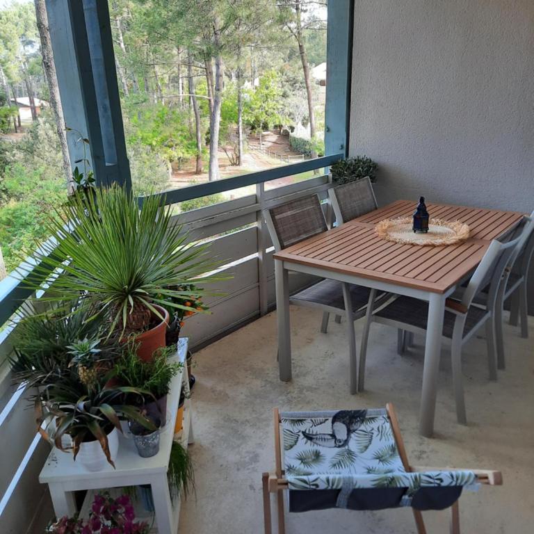 Lacanau-Océan T3 terrasse 50m2 au sein d'un complexe touristique - Apartment mit 2 Schlafzimmern - 4