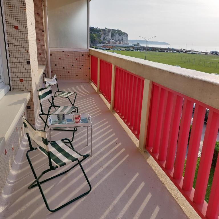 Le Dieppe Plage appartement Vue Mer - Appartement 1 Chambre - 10
