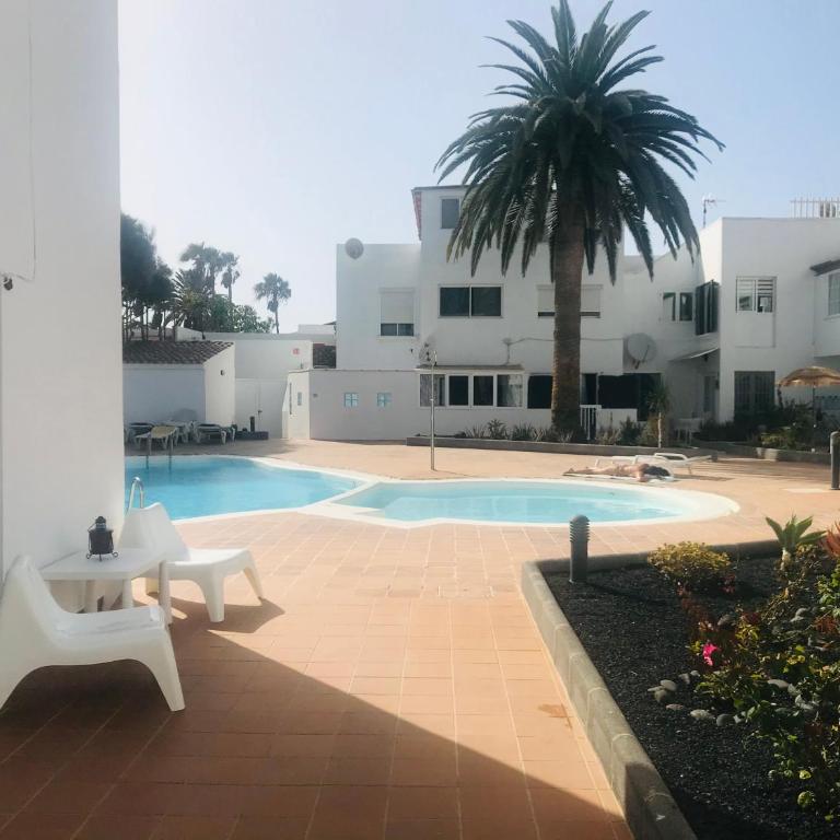 Luna de Lobos - Apartamento con vistas a la piscina - 3