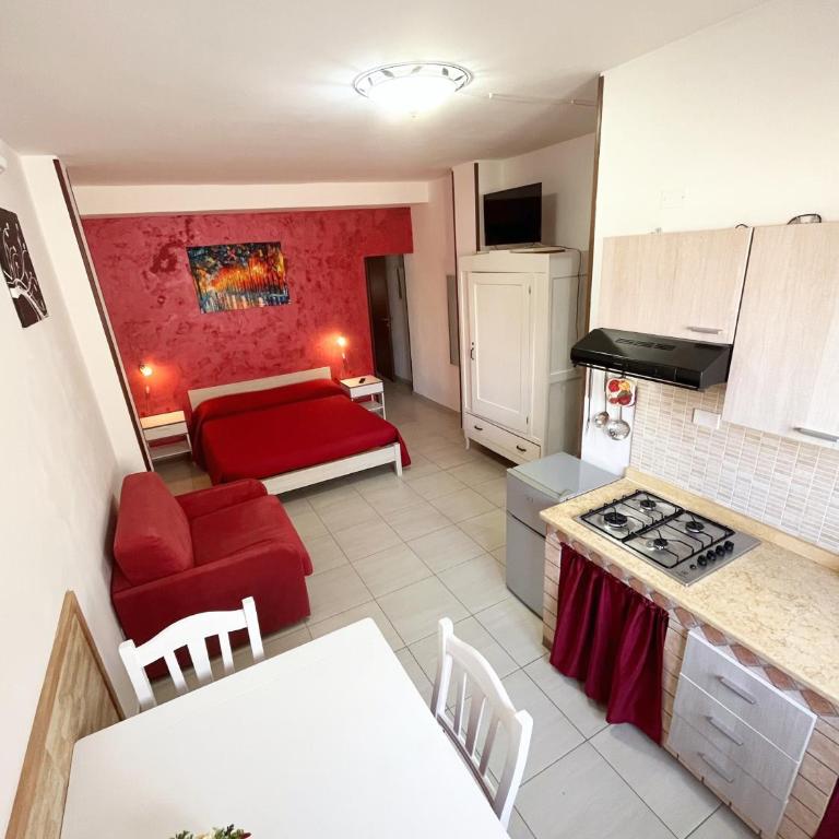 Monolocale Rosso - A casa di Ludovica e Martina - Monolocale - 1
