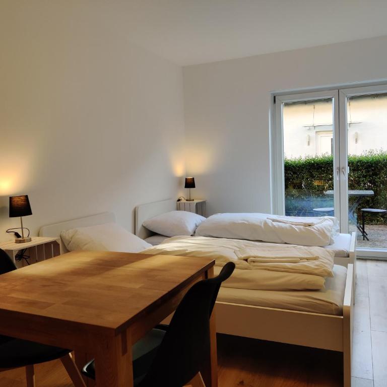 Schicke Wohnungen in Stadtnähe - Studio 8 with 2 single beds and terrace - 8