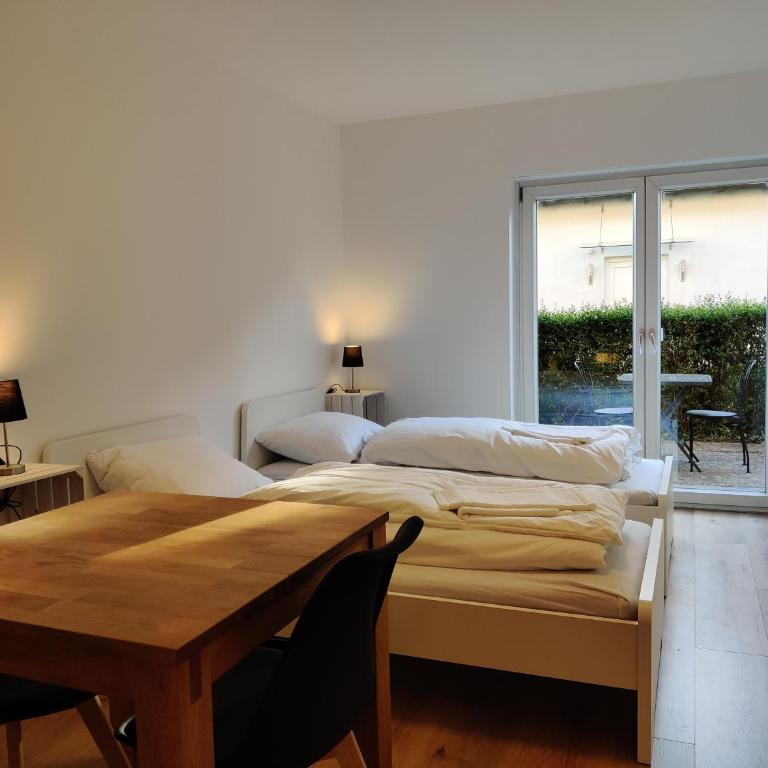 Schicke Wohnungen in Stadtnähe - Studio 8 with 2 single beds and terrace - 1
