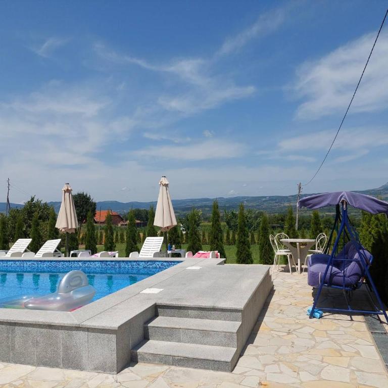 Djokić 2 sa bazenom - Apartman sa 1 Spavaćom Sobom - 7