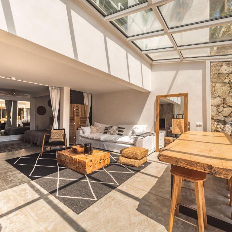 Hotel de La Plage - Mahogany - Appartement 1 chambre avec Piscine Privée et Terrasse avec Vue sur la Mer - 10