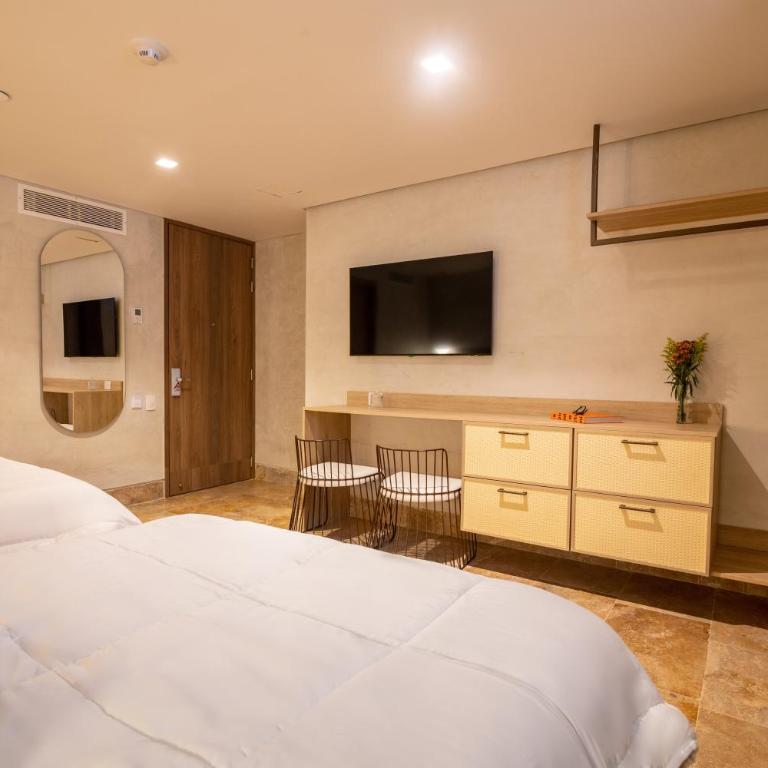 Voilá Centro Histórico - Habitación Deluxe con 2 camas grandes - 4