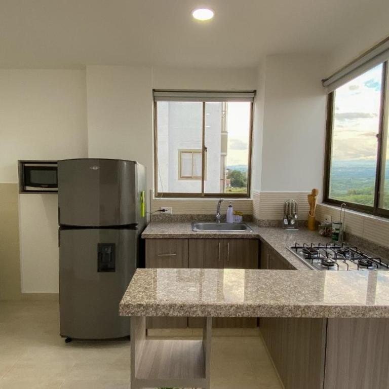 Apartamento a 2.5 km del parque del café - Apartamento con vistas a las montañas - 12