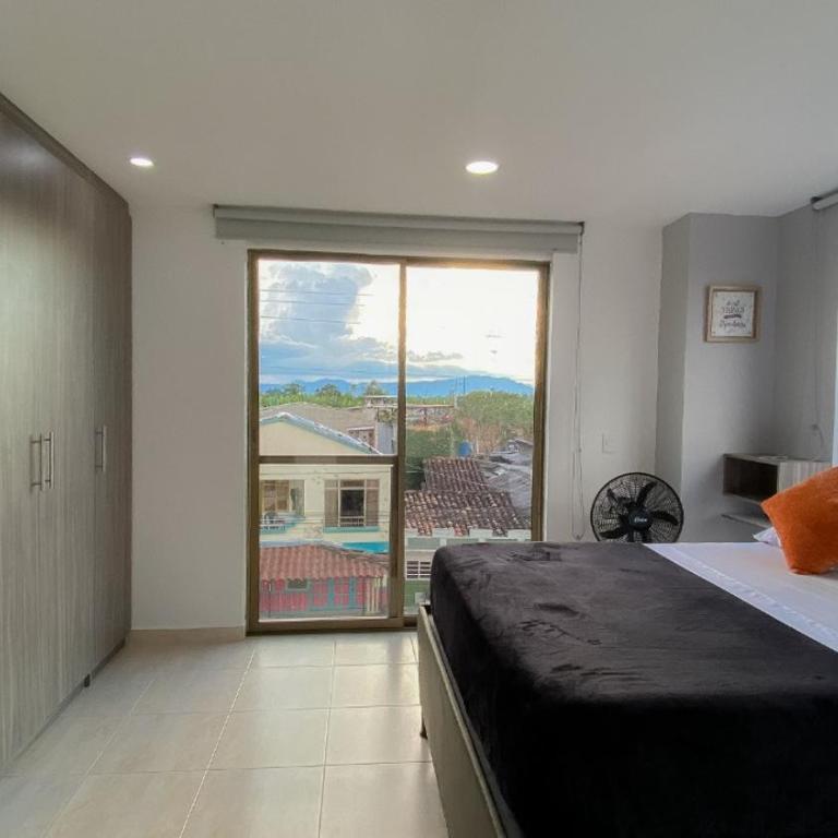 Apartamento con hermosa vista a 5 minutos del parque del café - Apartamento de 2 dormitorios - 9
