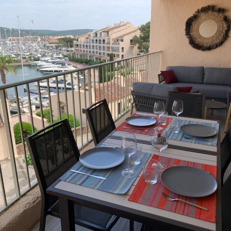 Mon Ecrin sur la marina du Golfe de St Tropez - Apartment mit 2 Schlafzimmern - 1