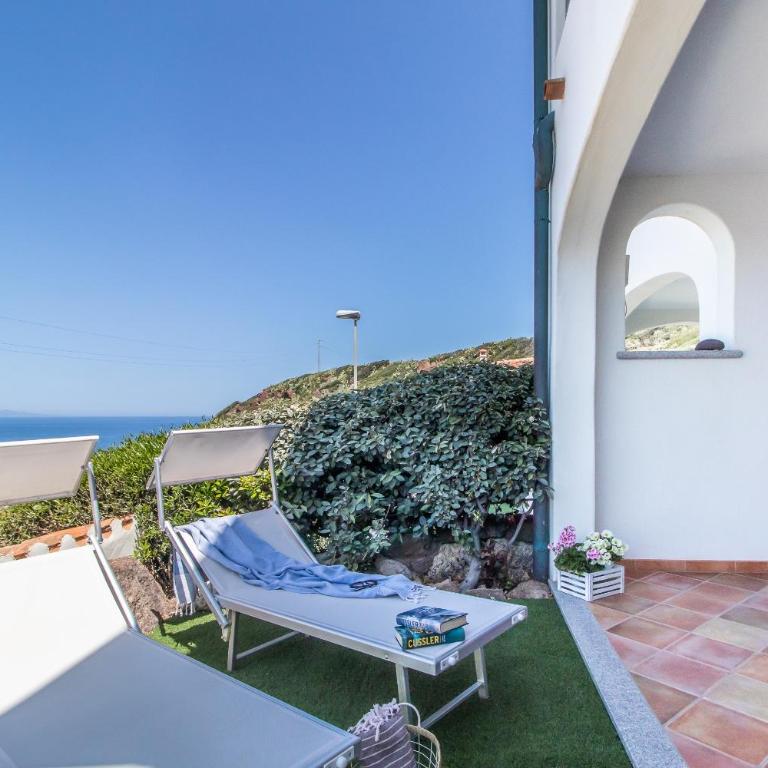 Residence L'Olivastro - Appartamento con 1 Camera da Letto, Balcone e Vista Mare - 16