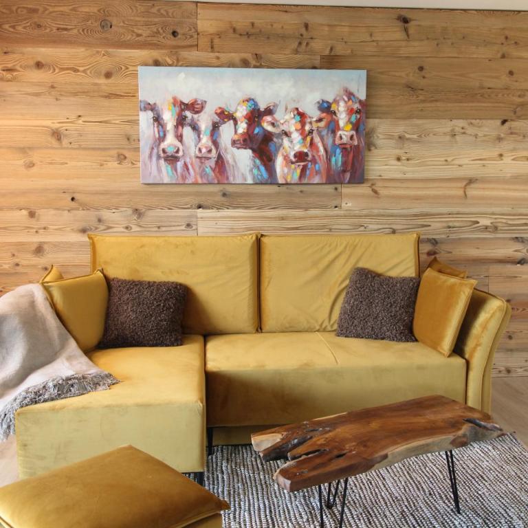 Kuh Heimat - Bergblick - Terrasse - Apartment mit 2 Schlafzimmern - 25