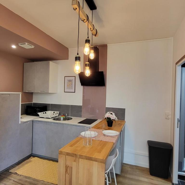 Escapade à Lourdes dans beau T2 avec terrasse - Proche Gare et Centre ville - Appartement 1 Chambre - 30